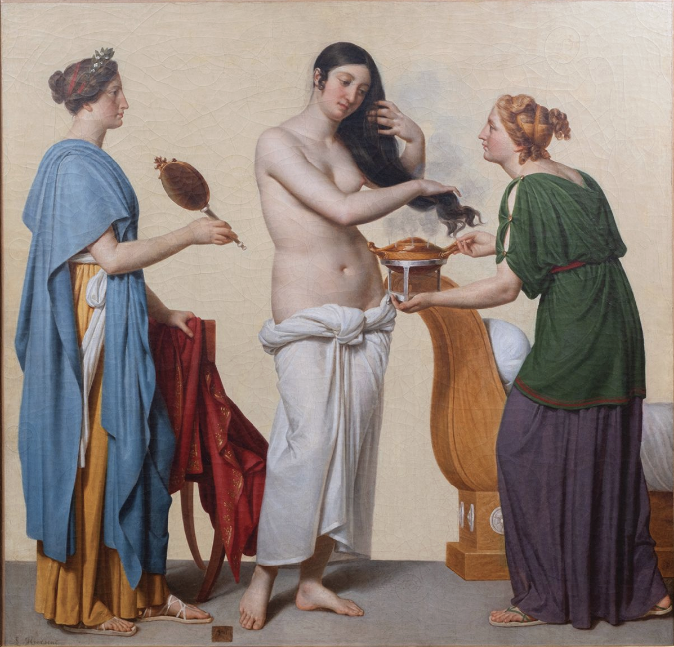 Louis Hersent - La Toilette